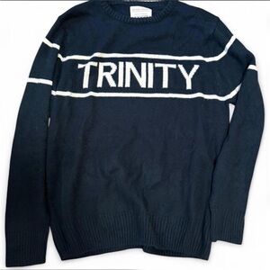 Trinity Dark Blue Crewneck Sweater